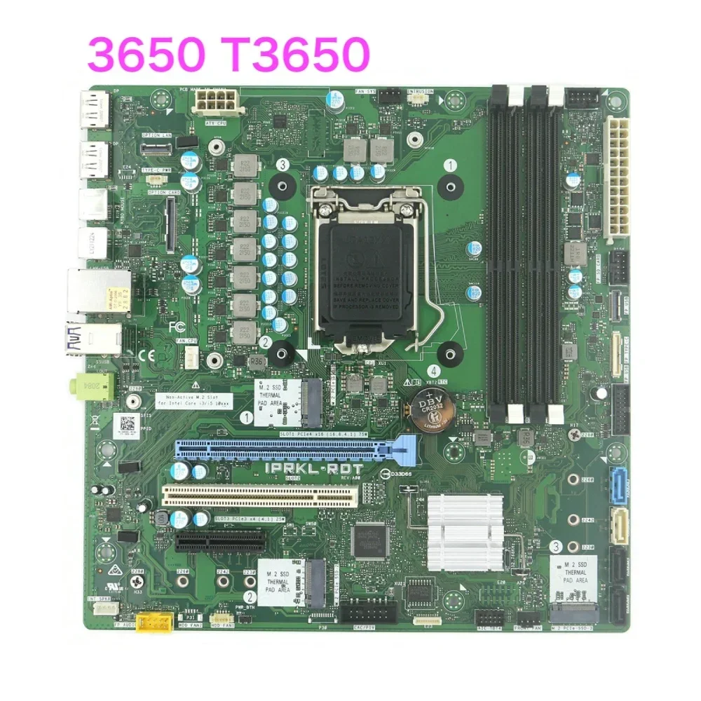 Suitable For DELL Precision 3650 T3650 Motherboard IPRKL-RDT 03K3CJ 3K3CJ 093JDP 93JDP Mainboard 100% Tested OK Fully Work
Suitable For DELL Precision 3650 T3650 Motherboard IPRKL-RDT 03K3CJ 3K3CJ 093JDP 93JDP Mainboard 100% Tested OK Fully Work