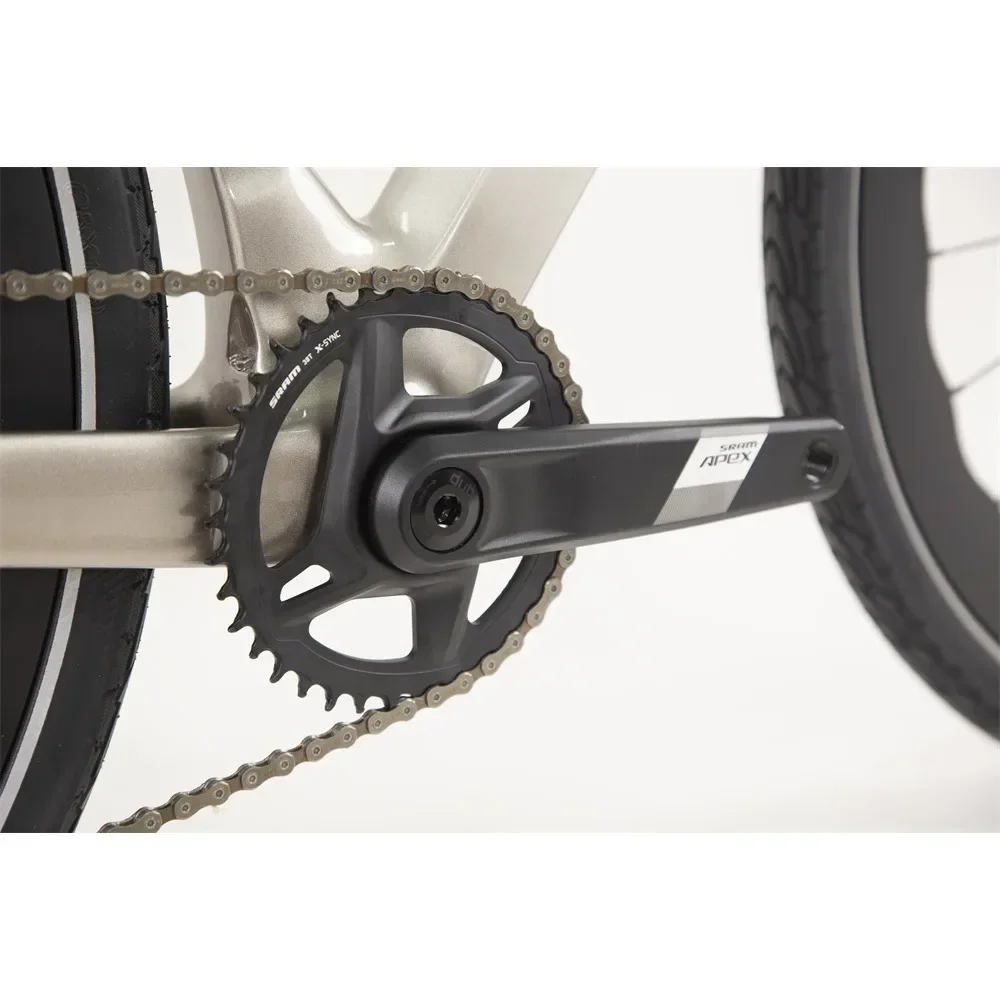 TWITTER GRAVEL-V1 Electronic Shifting AXS POD-12S T1000 Flat Handlebar Off-Road Carbon Fiber Gravel Bike Hydraulic Disc Brakes
TWITTER GRAVEL-V1 Electronic Shifting AXS POD-12S T1000 Flat Handlebar Off-Road Carbon Fiber Gravel Bike Hydraulic Disc Brakes