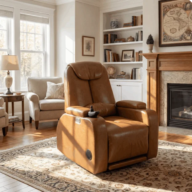 #Modern Leather Recliner Chair Bluetooth Speakers Mobile Reclining Sofa-Home Office Living Room Furniture
#Modern Leather Recliner Chair Bluetooth Speakers Mobile Reclining Sofa-Home Office Living Room Furniture