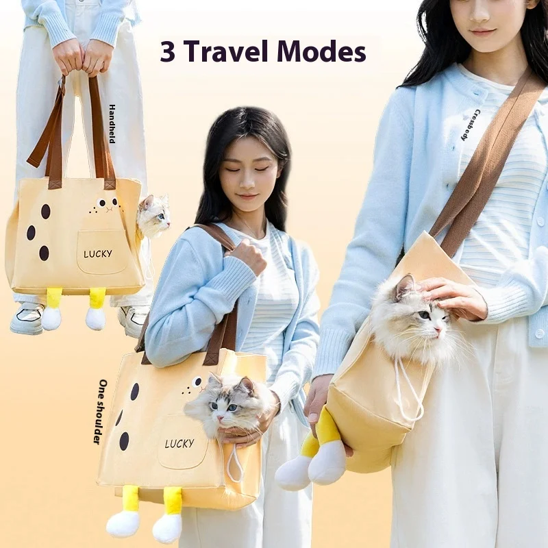 Удобная дышащая сумка CatCarrier с регулируемым входом для кошек до 15 фунтов, портативная или через плечо
Удобная дышащая сумка CatCarrier с регулируемым входом для кошек до 15 фунтов, портативная или через плечо