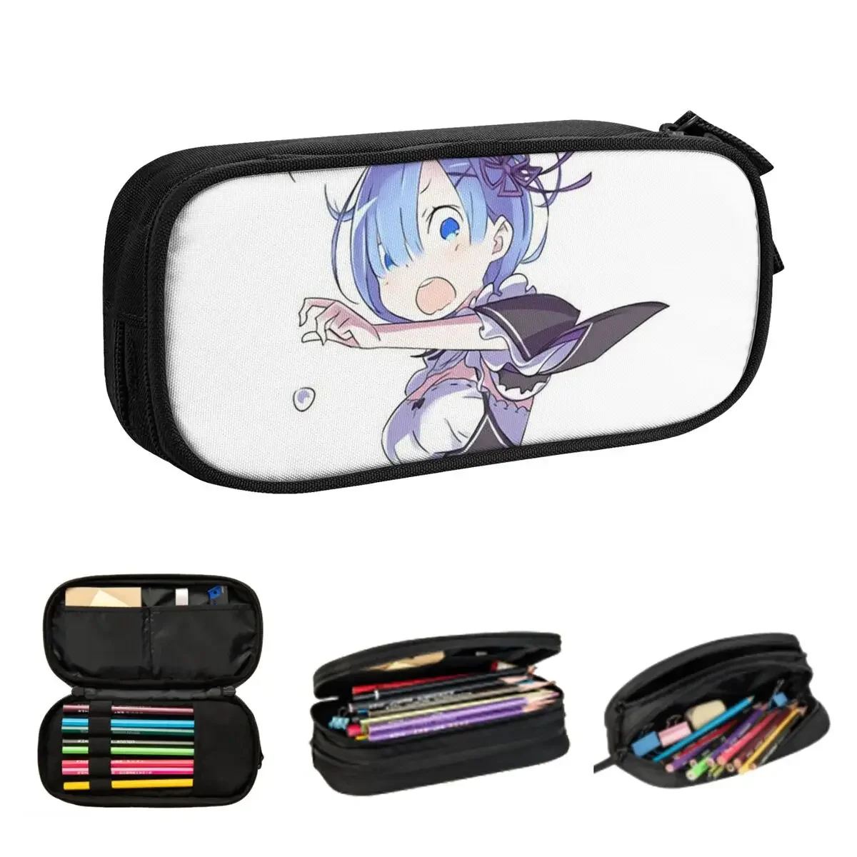 Re Zero REM аниме пеналы с героями мультфильмов для студентов подарки коробка для ручек сумка для карандашей большой емкости пенал держатель для ручек
Re Zero REM аниме пеналы с героями мультфильмов для студентов подарки коробка для ручек сумка для карандашей большой емкости пенал держатель для ручек