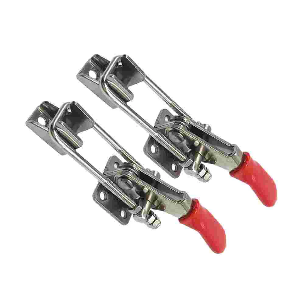 2 Pcs Cabinet Door Latch Toggle Clamp Quick Release Clamps Magnetic Vertical Adjustable
2 Pcs Cabinet Door Latch Toggle Clamp Quick Release Clamps Magnetic Vertical Adjustable