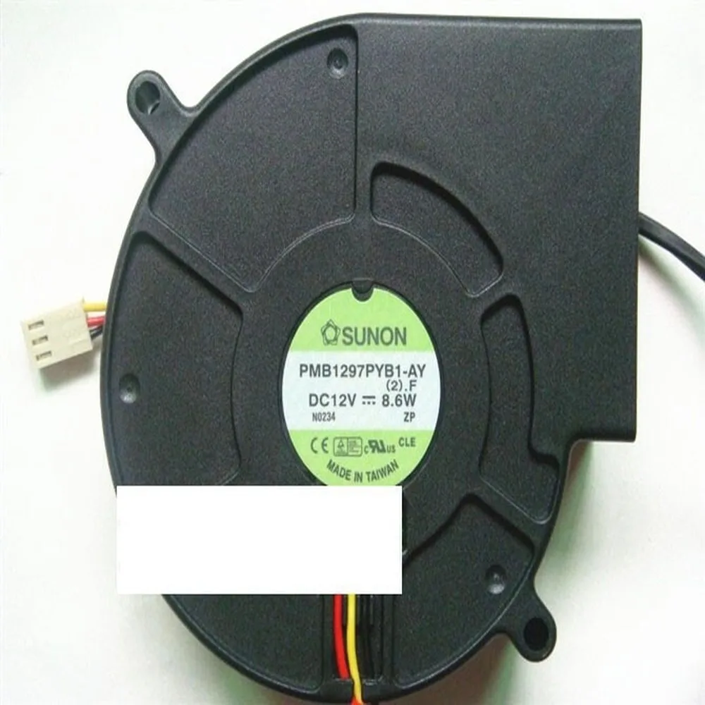 For SUNON PMB1297PYB1-AY 9CM 9733 12V 8.6W 3-wire double ball turbo fan
For SUNON PMB1297PYB1-AY 9CM 9733 12V 8.6W 3-wire double ball turbo fan