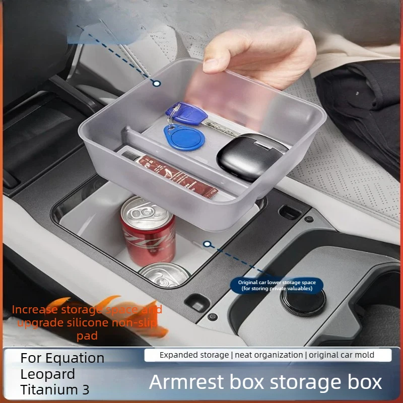 For Center Console Armrest Storage Box Car Refrigerator Organizer Decor Mod Parts for Equation Leopard Titanium 3
For Center Console Armrest Storage Box Car Refrigerator Organizer Decor Mod Parts for Equation Leopard Titanium 3