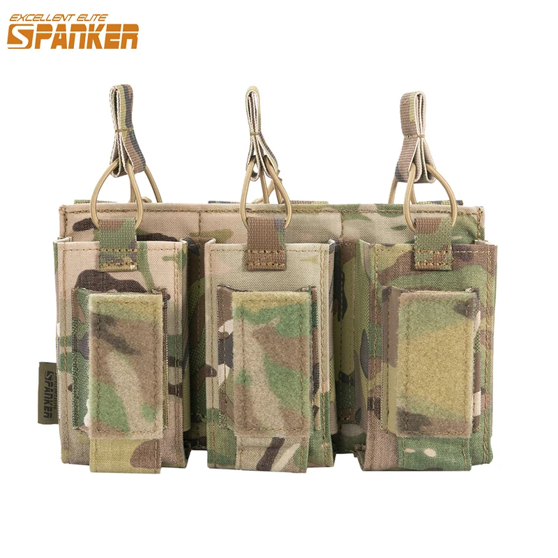 EXCELLENT ELITE SPANKER AR&AK Pistol Magazine Pouch Tactical Triple Molle Mag Pouch Paintball Airsoft Magazine Pouches
EXCELLENT ELITE SPANKER AR&AK Pistol Magazine Pouch Tactical Triple Molle Mag Pouch Paintball Airsoft Magazine Pouches