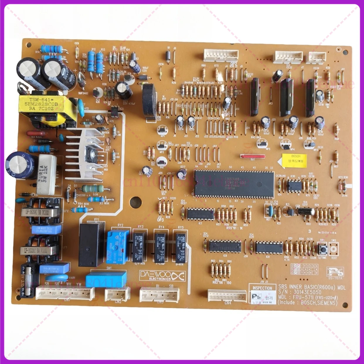 For Siemens Refrigerator Control Board 30143E5050 Circuit PCB Fridge Motherboard Freezer Parts second-hand
For Siemens Refrigerator Control Board 30143E5050 Circuit PCB Fridge Motherboard Freezer Parts second-hand