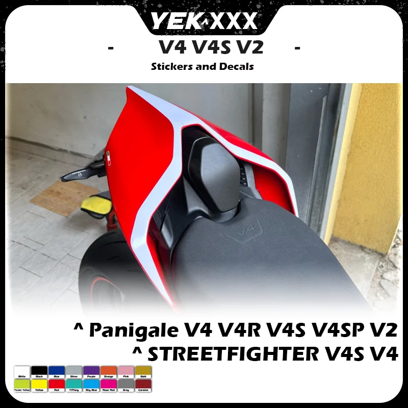 Rear Tail Design Line Decal Sticker New Design For Ducati Panigale V4 V4R V4S V4SP V2 V4SP2 Streetfighter V4 V4S V2
Rear Tail Design Line Decal Sticker New Design For Ducati Panigale V4 V4R V4S V4SP V2 V4SP2 Streetfighter V4 V4S V2