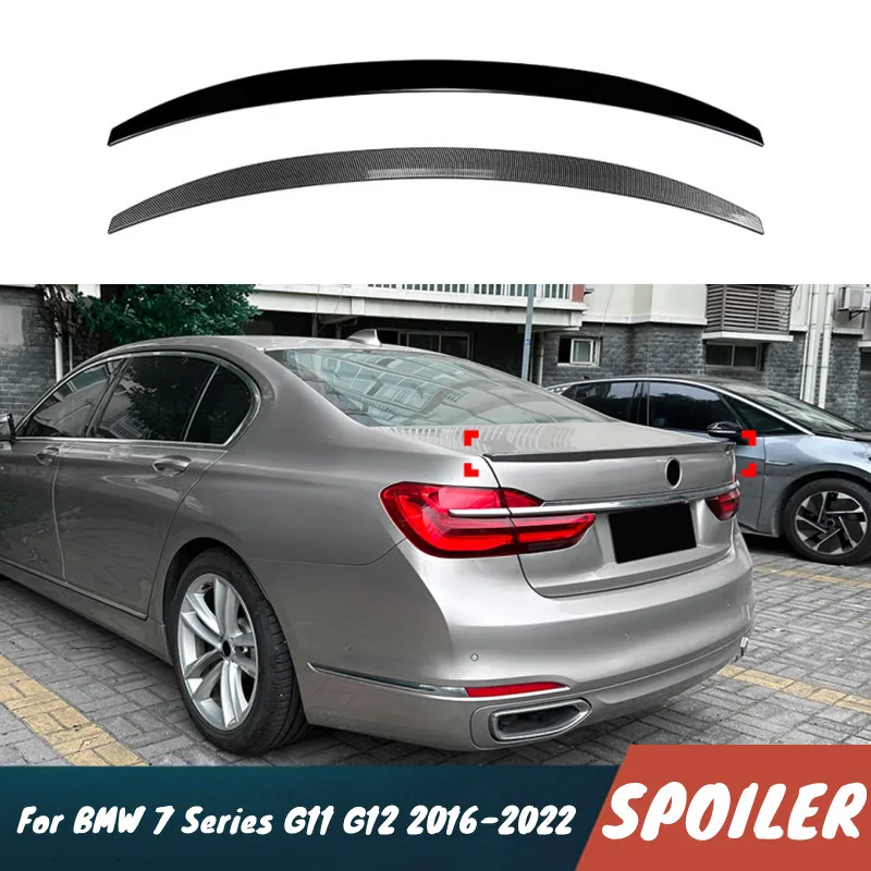 Для BMW 7-й серии G11 G12 2016-2022, задняя крышка багажника, спойлер, крылья, черный карбоновый комплект кузова, аксессуары для внешней тюнинга
Для BMW 7-й серии G11 G12 2016-2022, задняя крышка багажника, спойлер, крылья, черный карбоновый комплект кузова, аксессуары для внешней тюнинга