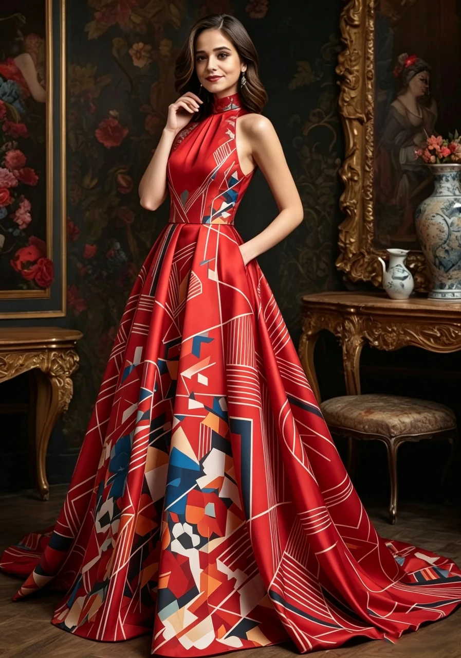 Women's Print Halter Neck Maxi Dress Sleeveless High Waist A-Line Wedding Guest Cocktail Party Evening Long Dress Summer
Women's Print Halter Neck Maxi Dress Sleeveless High Waist A-Line Wedding Guest Cocktail Party Evening Long Dress Summer