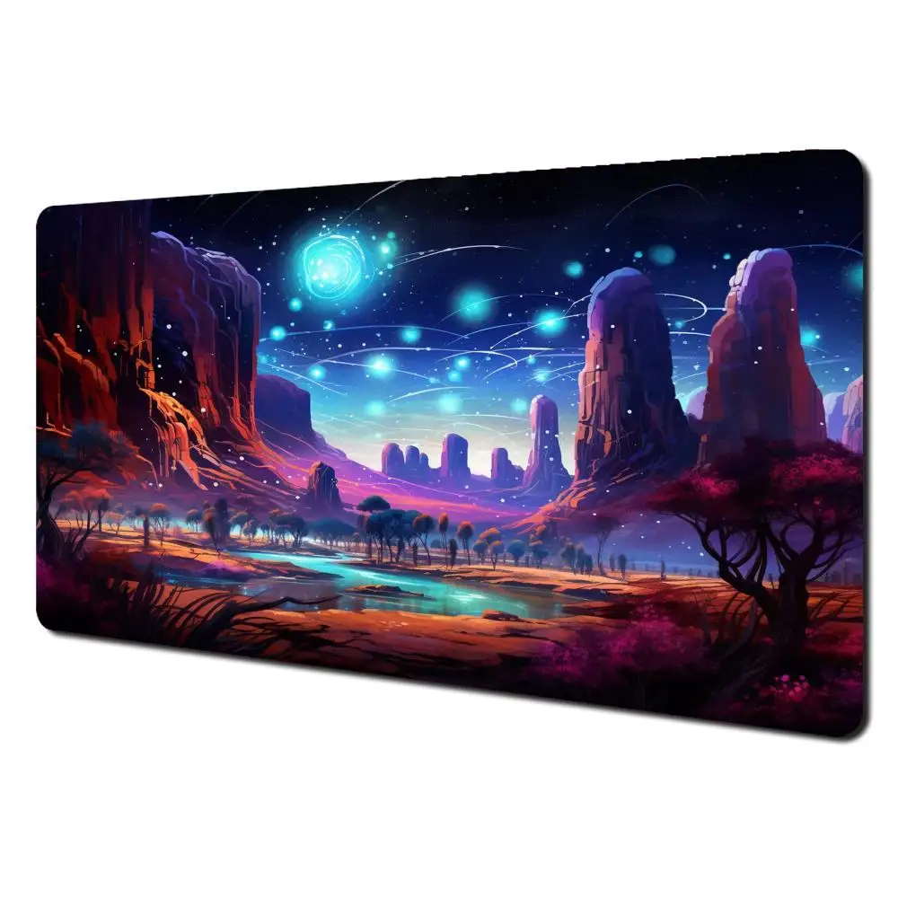 Игровой коврик для мыши с волшебным пейзажем, игровой коврик, настольные резиновые коврики, фэнтезийная карточная игра, коврик для игр Battle Commander с зонами 35*60 см
Игровой коврик для мыши с волшебным пейзажем, игровой коврик, настольные резиновые коврики, фэнтезийная карточная игра, коврик для игр Battle Commander с зонами 35*60 см