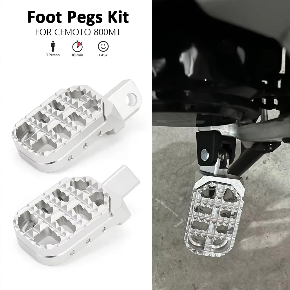 Motorcycle Accessories CNC Front Footrest Adjustable Extend Foot Pegs Foot Rest For CFMOTO 800MT 800mt CF MOTO 800 MT 800 mt
Motorcycle Accessories CNC Front Footrest Adjustable Extend Foot Pegs Foot Rest For CFMOTO 800MT 800mt CF MOTO 800 MT 800 mt