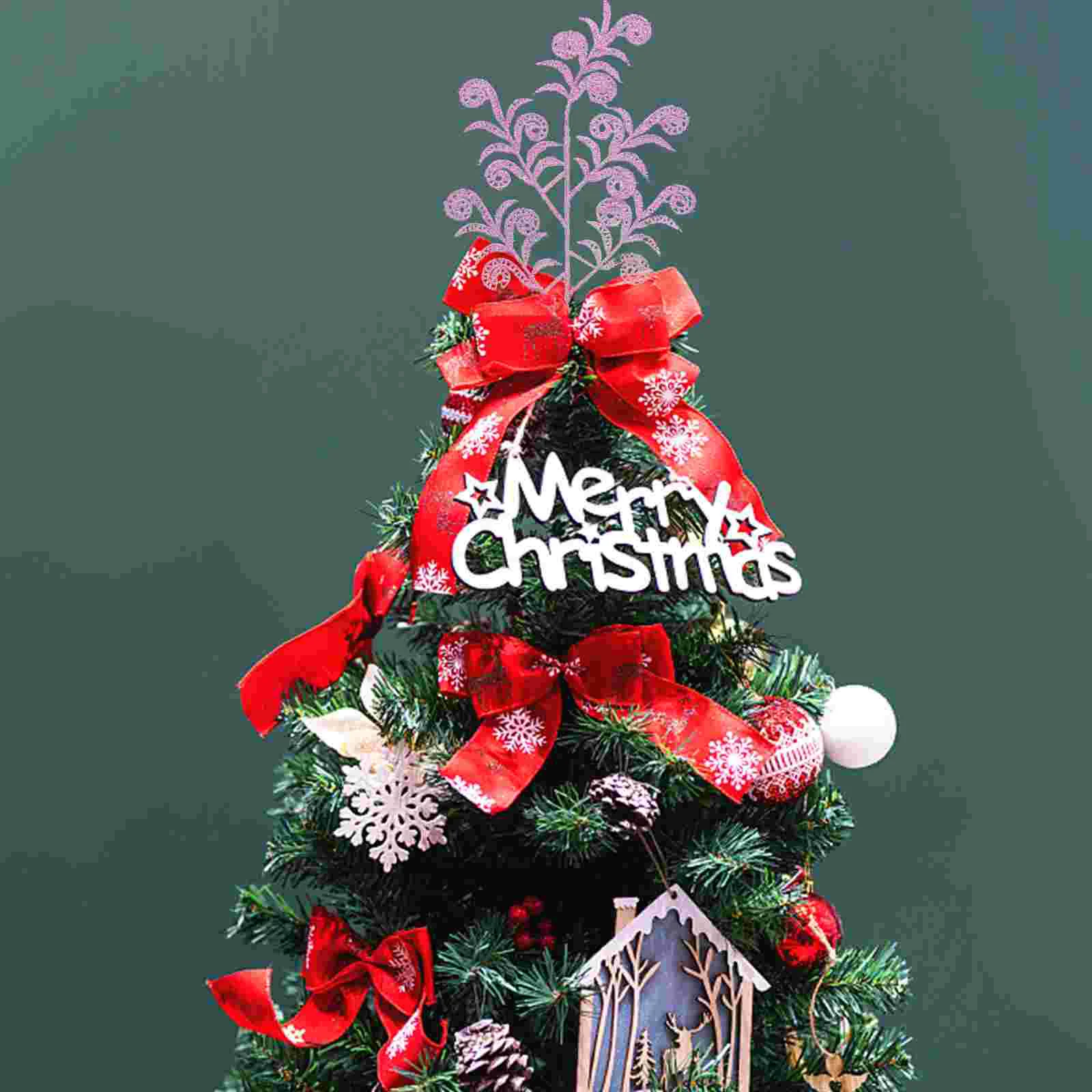 14 Pcs Glittery Artificial Christmas Tree naments 5 Forked Beauty Leaf Decorations Lifelike Simulation Plant Xmas Tree for Party
14 Pcs Glittery Artificial Christmas Tree naments 5 Forked Beauty Leaf Decorations Lifelike Simulation Plant Xmas Tree for Party
