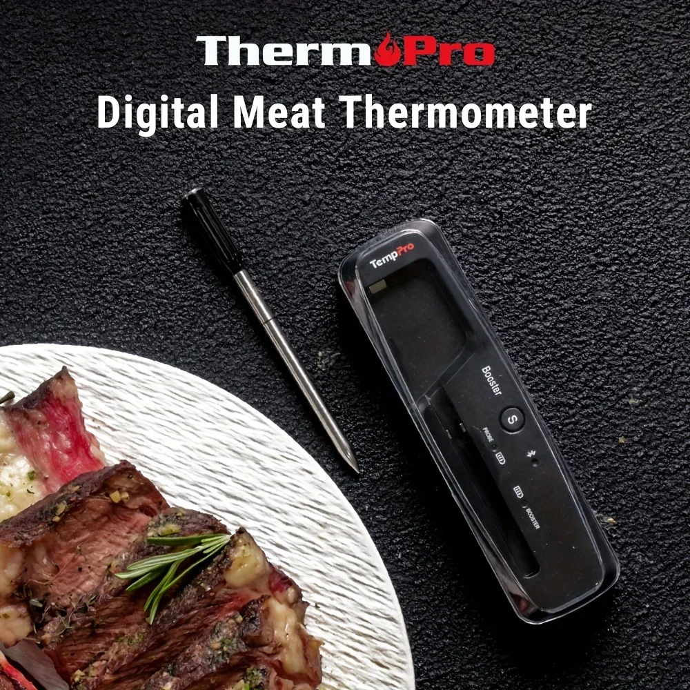 KEEHOME 500Ft Range Wireless Meat Thermometer, Food Thermometer with Temperature Alarm, Digital Cooking Thermometer for Oven, Grill, Kitchen, BBQ, Smoker & Rotisserie
KEEHOME 500Ft Range Wireless Meat Thermometer, Food Thermometer with Temperature Alarm, Digital Cooking Thermometer for Oven, Grill, Kitchen, BBQ, Smoker & Rotisserie