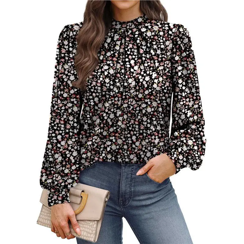 НОВИНКА-Женские рубашки с длинным рукавом, топы с воротником-стойкой, плиссированные блузки спереди, нарядная повседневная осенняя одежда
НОВИНКА-Женские рубашки с длинным рукавом, топы с воротником-стойкой, плиссированные блузки спереди, нарядная повседневная осенняя одежда