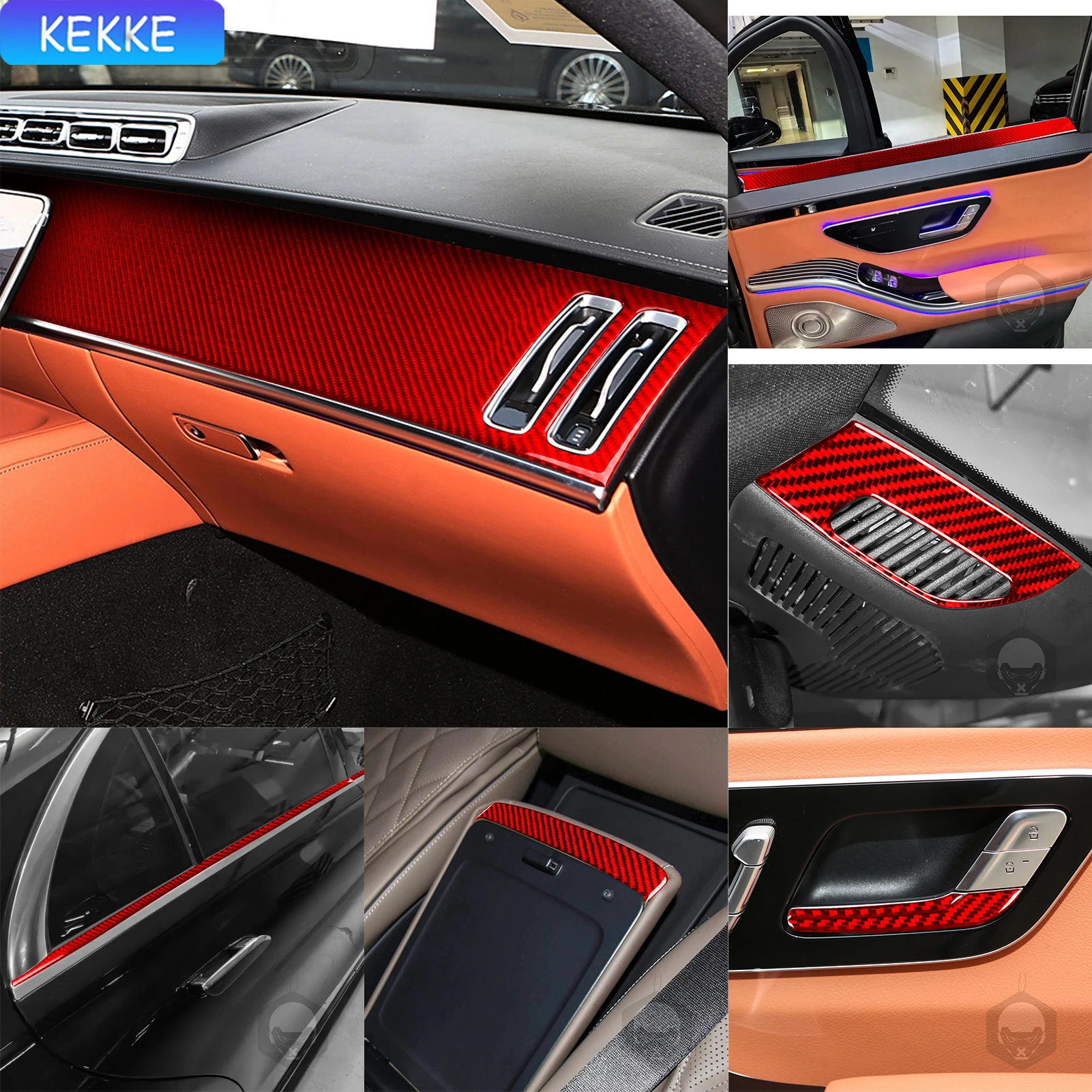 For Mercedes Benz Maybach S Class W223 2021-2024 Auto Trunk Switch Threshold Red Carbon Fiber Decorative Car Accessory Stickers
For Mercedes Benz Maybach S Class W223 2021-2024 Auto Trunk Switch Threshold Red Carbon Fiber Decorative Car Accessory Stickers
