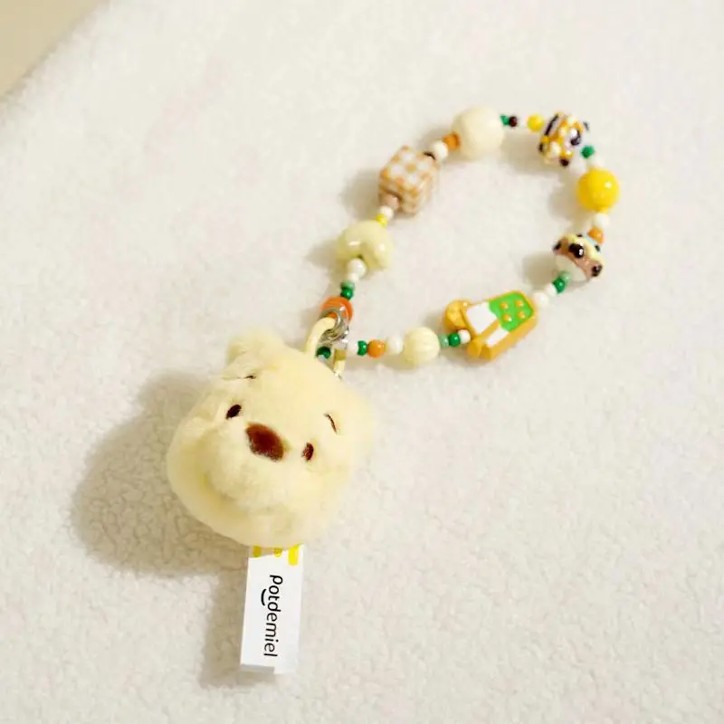 Disney Winnie the Pooh Bear Beaded Plush Keychain - Soft Cartoon Character Key Ring Gift for Kids and Adults Bag Accessories
Disney Winnie the Pooh Bear Beaded Plush Keychain - Soft Cartoon Character Key Ring Gift for Kids and Adults Bag Accessories