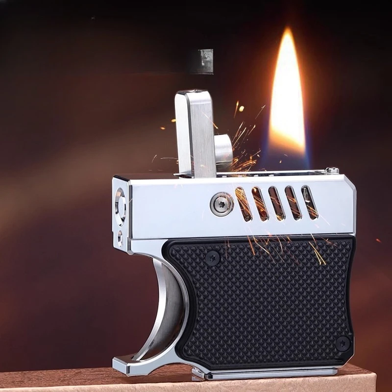 New High-end Brass Ejection Lighter Convenient Outdoor Portable Camping Emergency Lighter High Quality
New High-end Brass Ejection Lighter Convenient Outdoor Portable Camping Emergency Lighter High Quality