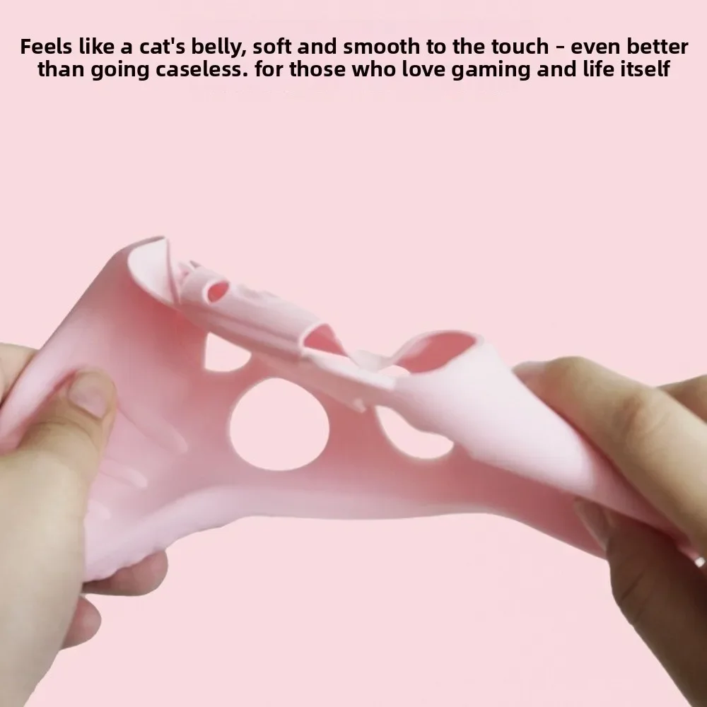 Silicone Controller Protector Cat Paw Design Non-Slip Soft Shell Case Solid Color Anti-fall Joystick Grip Cover for Xbox Series
Silicone Controller Protector Cat Paw Design Non-Slip Soft Shell Case Solid Color Anti-fall Joystick Grip Cover for Xbox Series