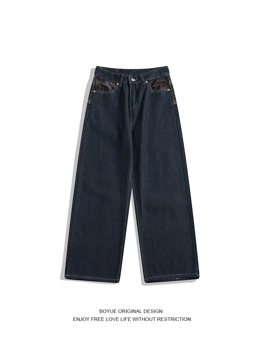 Джинсы Boyue Original Color Denim с нашивками, прямого кроя, повседневные, в стиле High Street, модные, брендовые, из смесового хлопка
Джинсы Boyue Original Color Denim с нашивками, прямого кроя, повседневные, в стиле High Street, модные, брендовые, из смесового хлопка