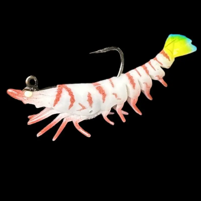 MUKUN 6Pcs 70mm 9.5g Lead Head Jigs Soft Shrimp Fishing Lures Artificial Silicone Lures for Freshwate and Saltwater Tackle
MUKUN 6Pcs 70mm 9.5g Lead Head Jigs Soft Shrimp Fishing Lures Artificial Silicone Lures for Freshwate and Saltwater Tackle