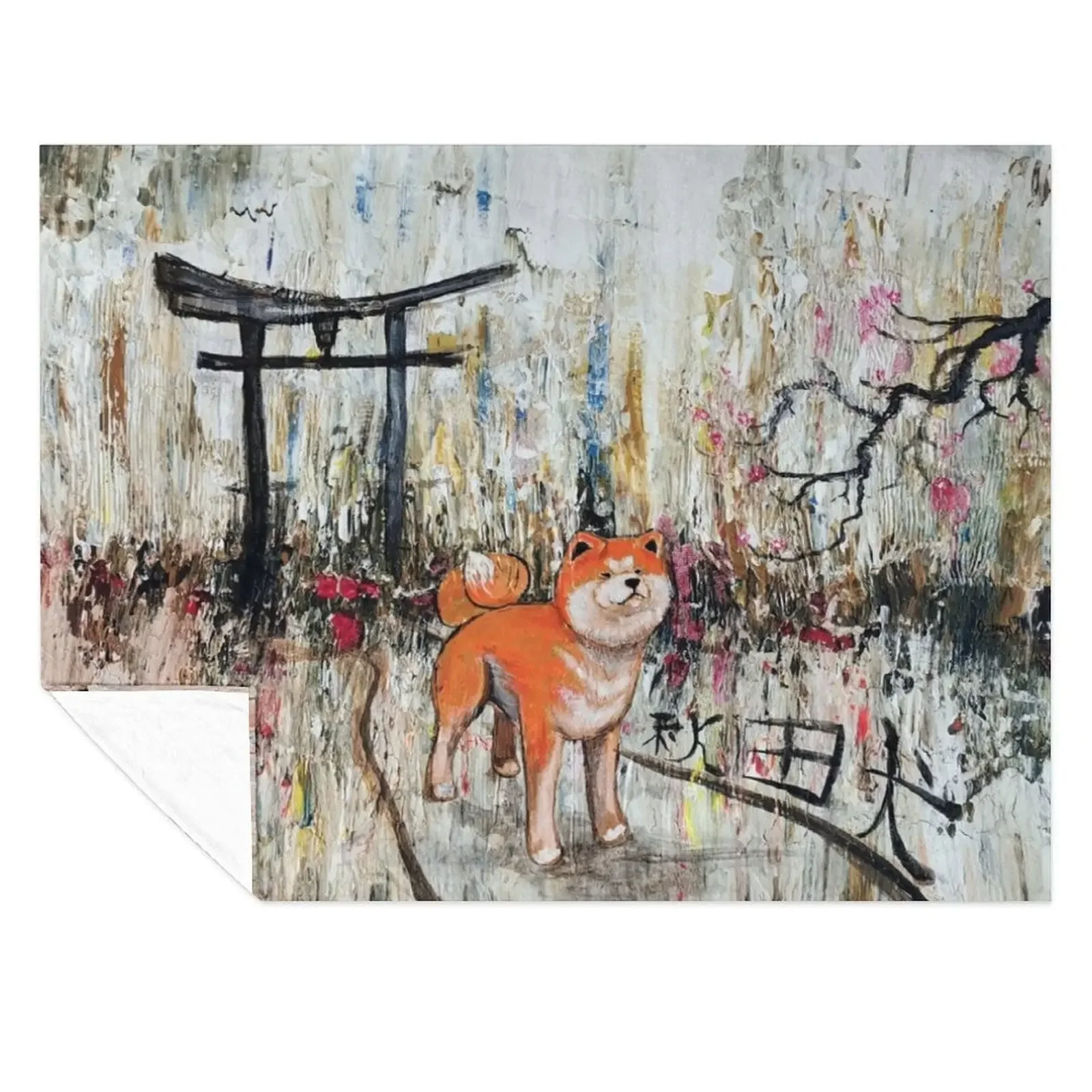 Japanese Akita Inu Throw Blanket Fashion Sofas Warm Softest for sofa Blankets 
Japanese Akita Inu Throw Blanket Fashion Sofas Warm Softest for sofa Blankets