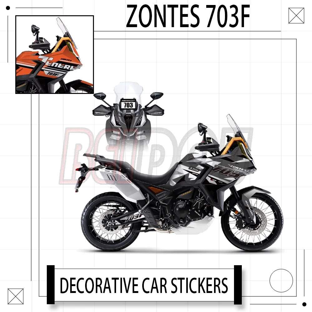 For ZONTES 703F 703 F 703-F F703 Motorcycle Modified Full Body Decoration Protective Sticker Fuel Tank Side Stickers Decals Set
For ZONTES 703F 703 F 703-F F703 Motorcycle Modified Full Body Decoration Protective Sticker Fuel Tank Side Stickers Decals Set