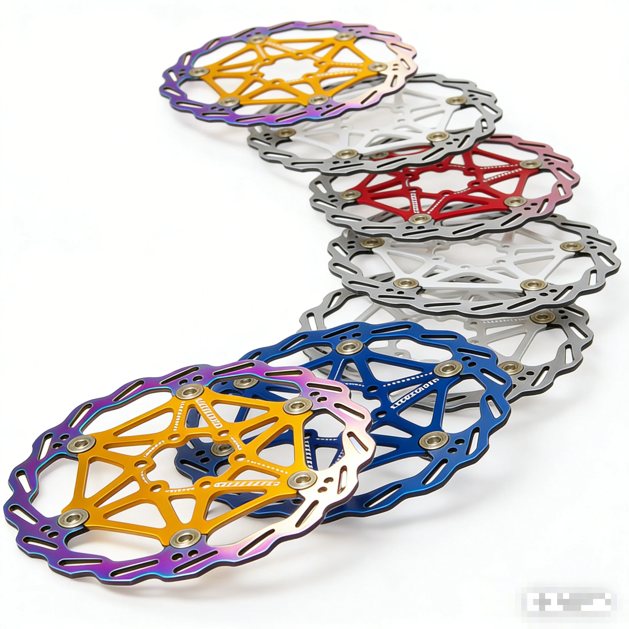 Плавающий тормозной диск из алюминиевого сплава, 180 мм, 6 контактов: легкий ротор термоссыщенности для MTB, электрических скутеров и шоссейных велосипедов
Плавающий тормозной диск из алюминиевого сплава, 180 мм, 6 контактов: легкий ротор термоссыщенности для MTB, электрических скутеров и шоссейных велосипедов