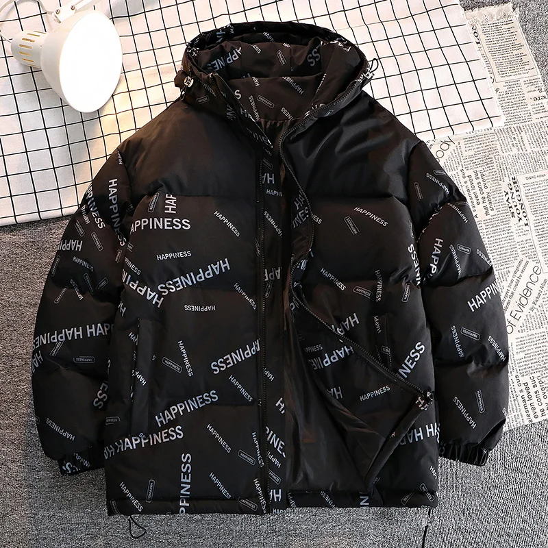 Мужское пальто на хлопковой подкладке, зимнее толстое и теплое пальто с капюшоном для подростков, стеганая куртка, пуховик, зимняя одежда, новые парки
Мужское пальто на хлопковой подкладке, зимнее толстое и теплое пальто с капюшоном для подростков, стеганая куртка, пуховик, зимняя одежда, новые парки