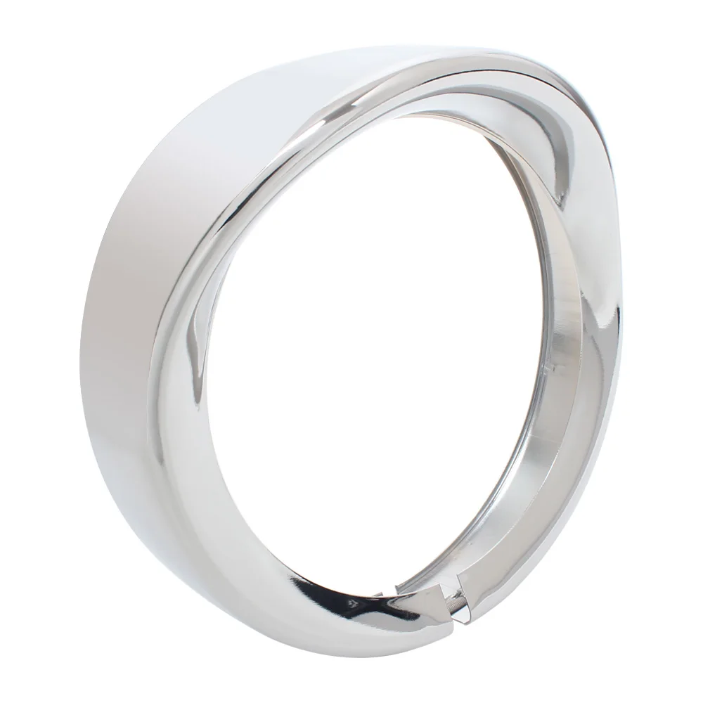 Motorcycle 7" Chrome Headlight Trim Ring Extends Forward Vintage Style For Harley Touring Road King Softail Accessories
Motorcycle 7" Chrome Headlight Trim Ring Extends Forward Vintage Style For Harley Touring Road King Softail Accessories