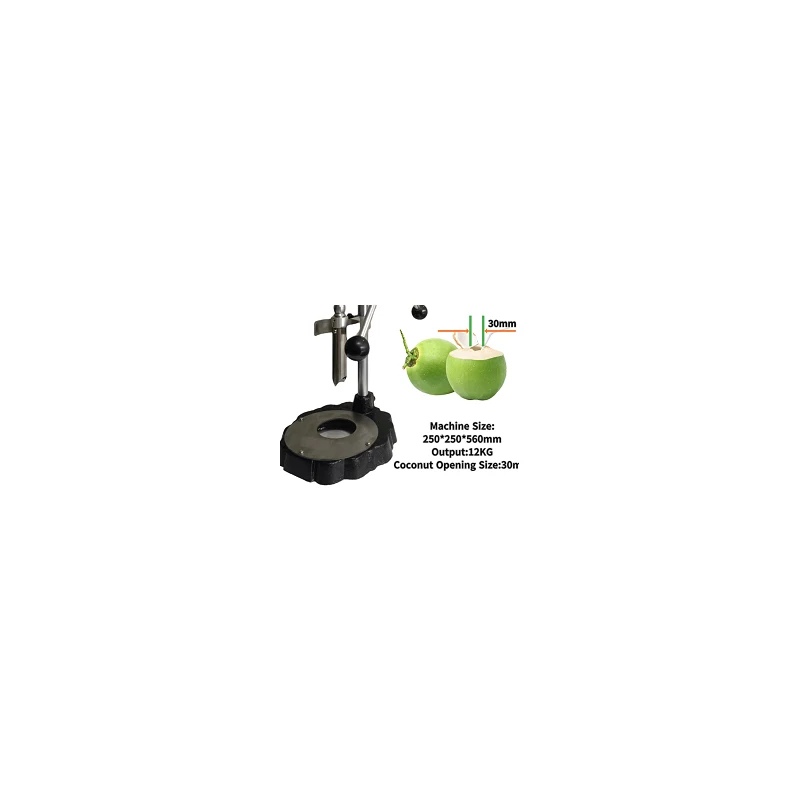 Green Coconut Punching Machine Fruit Open Drilling Knife Stainless Steel Manual Coconut Cap Opener Coconut Shell Opening Tool
Green Coconut Punching Machine Fruit Open Drilling Knife Stainless Steel Manual Coconut Cap Opener Coconut Shell Opening Tool