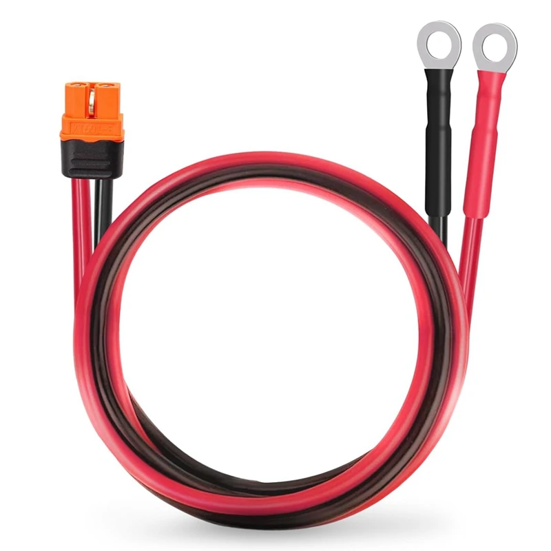 HOT! Xt60i To O Ring Terminal Cable 10AWG Female To O Ring Connector Xt60i Extension Cable For Power Station Solar Generator
HOT! Xt60i To O Ring Terminal Cable 10AWG Female To O Ring Connector Xt60i Extension Cable For Power Station Solar Generator