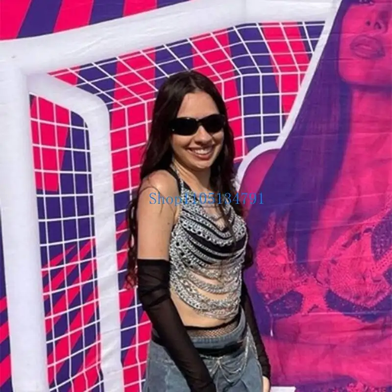 98km Punk Theme Body Chain Metallic Chest Chain Tassels Necklace Women Body Jewelry
98km Punk Theme Body Chain Metallic Chest Chain Tassels Necklace Women Body Jewelry