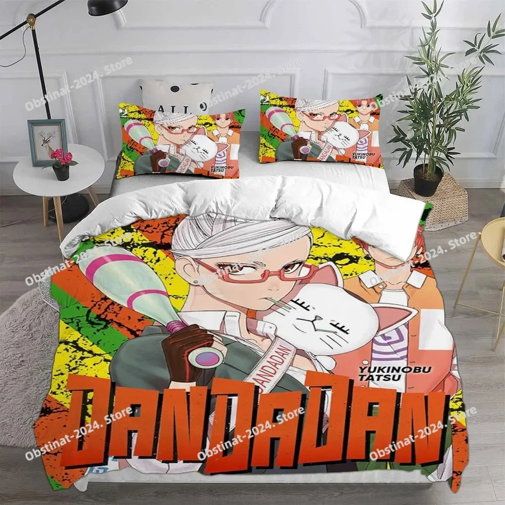 New Anime DAN DA DAN Cartoon Printed Bedding Sets Exquisite Bed Supplies Set Duvet Cover Bed Comforter Set Luxury Birthday Gift
New Anime DAN DA DAN Cartoon Printed Bedding Sets Exquisite Bed Supplies Set Duvet Cover Bed Comforter Set Luxury Birthday Gift