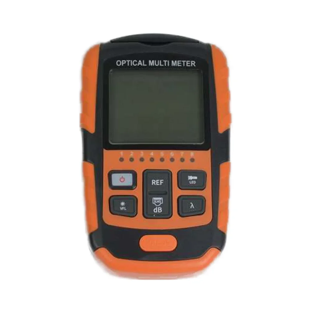 4-in-1 Mini Optical Fiber Power Meter Visual Fault Locator and Network Cable Test Equipment with APC SC Connection
4-in-1 Mini Optical Fiber Power Meter Visual Fault Locator and Network Cable Test Equipment with APC SC Connection