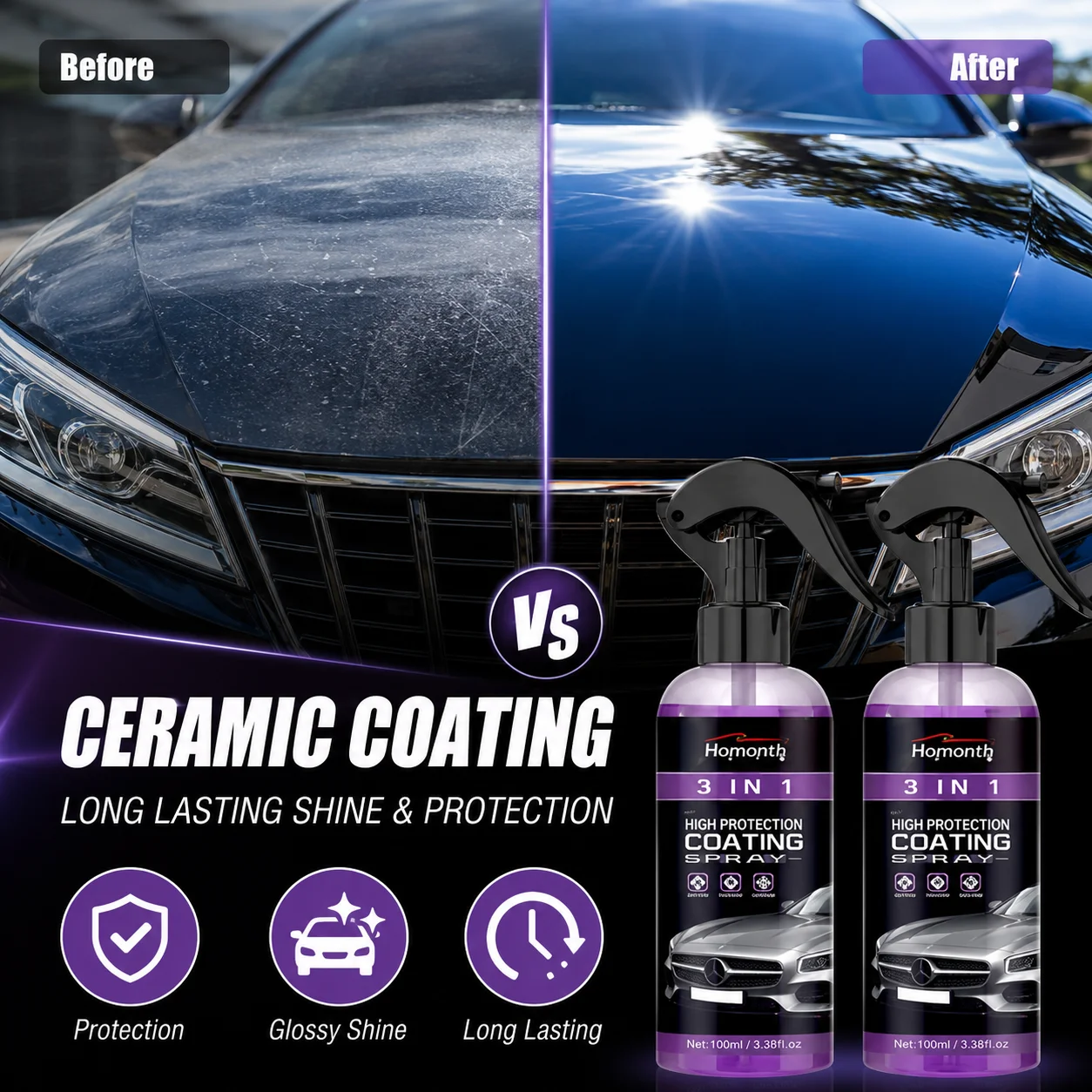 Car Ceramic Nano Coating Liquid Coatin Nano Crystal Hydrophobic Layer Polishing Paint Coating Agent Car Polish Nanos Coatings
Car Ceramic Nano Coating Liquid Coatin Nano Crystal Hydrophobic Layer Polishing Paint Coating Agent Car Polish Nanos Coatings