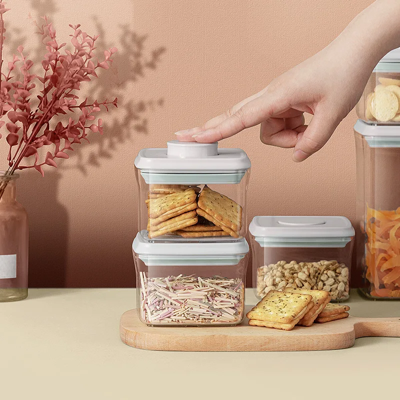 Secure Sealed Can Plastic Food Storage Tank Grain And Miscellaneous Kitchen Snacks Refrigerator Box
Secure Sealed Can Plastic Food Storage Tank Grain And Miscellaneous Kitchen Snacks Refrigerator Box