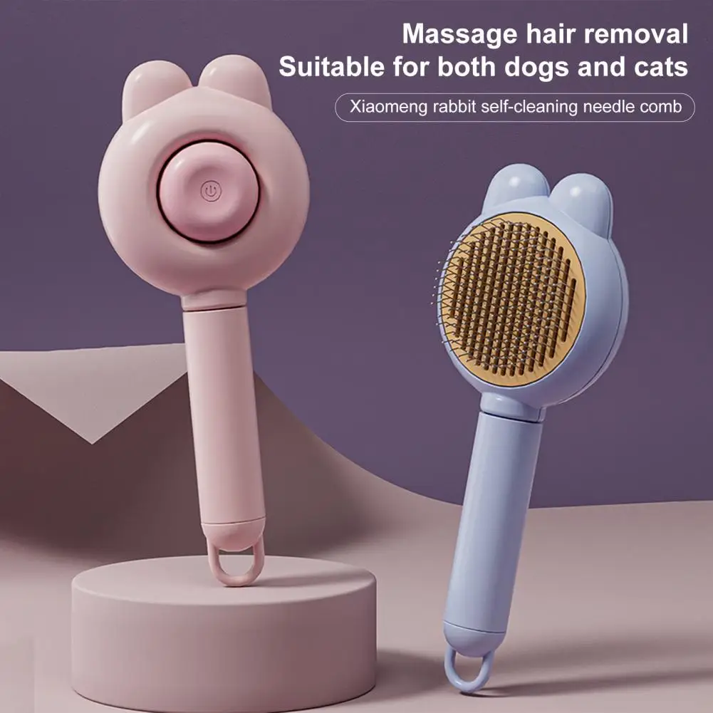 Pet Comb Cartoon Rabbit Shape Pet Grooming Brush Ergonomic Handle Cat Comb Automatic Cleaning Hair Removal Tool Pet Supplies
Pet Comb Cartoon Rabbit Shape Pet Grooming Brush Ergonomic Handle Cat Comb Automatic Cleaning Hair Removal Tool Pet Supplies