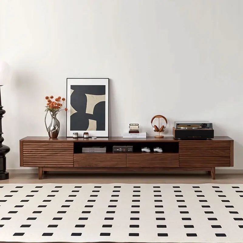 Настраиваемый шкаф для телевизора из североамериканского черного ореха
Настраиваемый шкаф для телевизора из североамериканского черного ореха