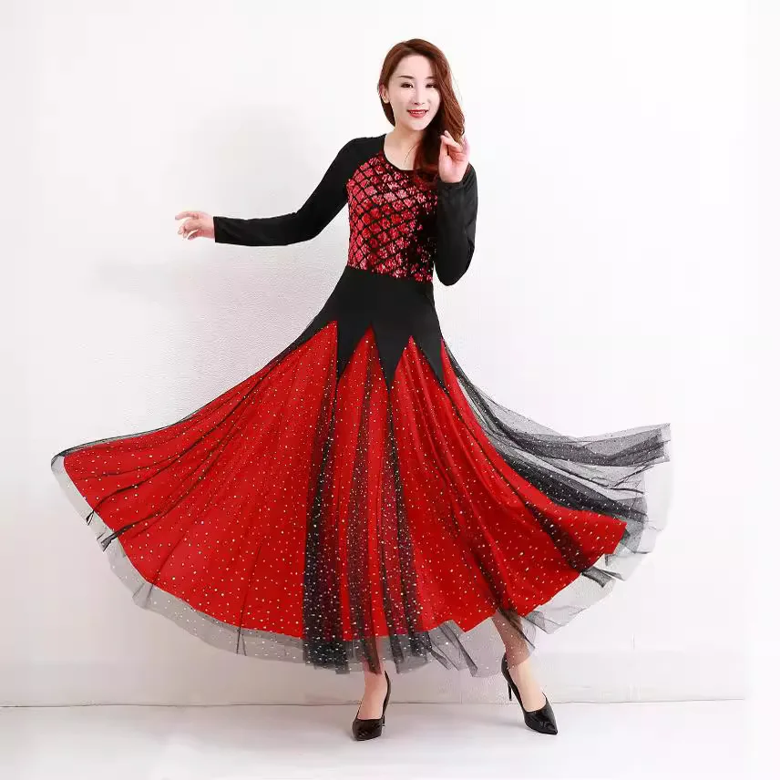 New Modern Dance Dress Waltz Dance Performance Suit Ballroom Dance Competition Suit
New Modern Dance Dress Waltz Dance Performance Suit Ballroom Dance Competition Suit