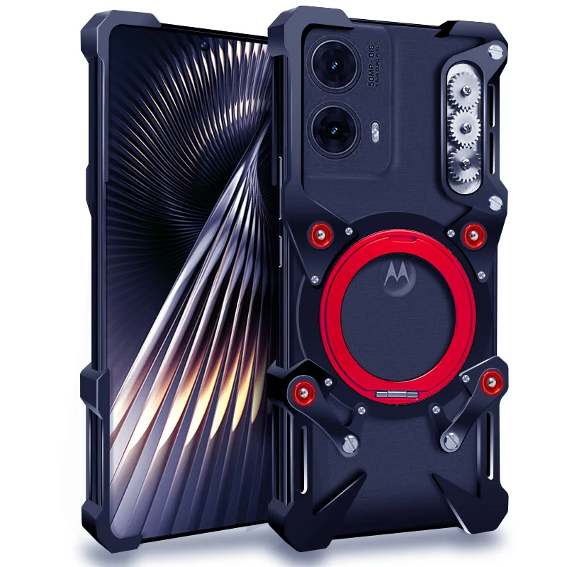 Zimon Luxury Armor Metal Aluminum Phone Bumper For Motorrow G100 G96 G86 G85 Power Cover Mechanical Purely Handmade Skull Case
Zimon Luxury Armor Metal Aluminum Phone Bumper For Motorrow G100 G96 G86 G85 Power Cover Mechanical Purely Handmade Skull Case