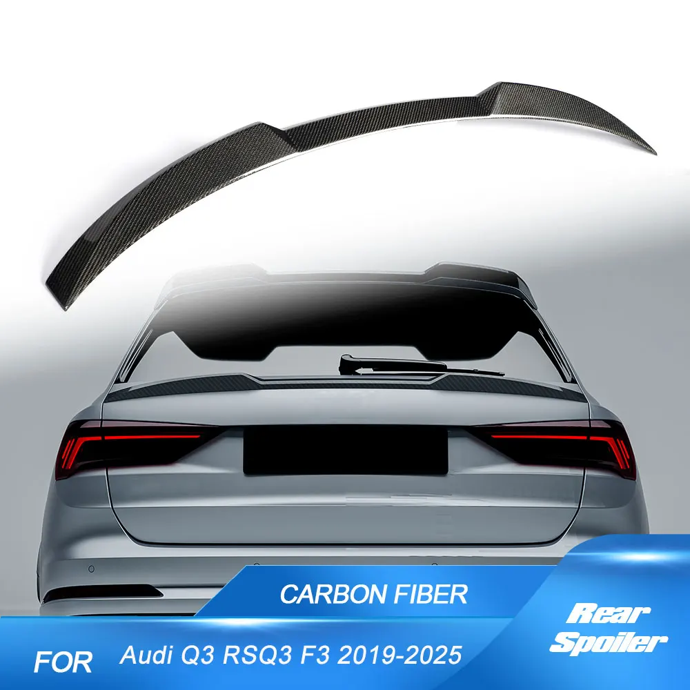 Carbon Fiber Rear Spoiler Wing for Audi Q3 RSQ3 F3 Sportback 4-Door 2019-2025 Rear Wing Trunk Spoiler Lip
Carbon Fiber Rear Spoiler Wing for Audi Q3 RSQ3 F3 Sportback 4-Door 2019-2025 Rear Wing Trunk Spoiler Lip