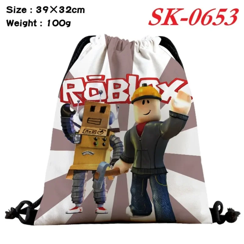Robloxs Peripheral Full-color Drawstring Pocket Cartoon Anime Drawstring Backpack Storage Bag Backpack Daily Necessities
Robloxs Peripheral Full-color Drawstring Pocket Cartoon Anime Drawstring Backpack Storage Bag Backpack Daily Necessities