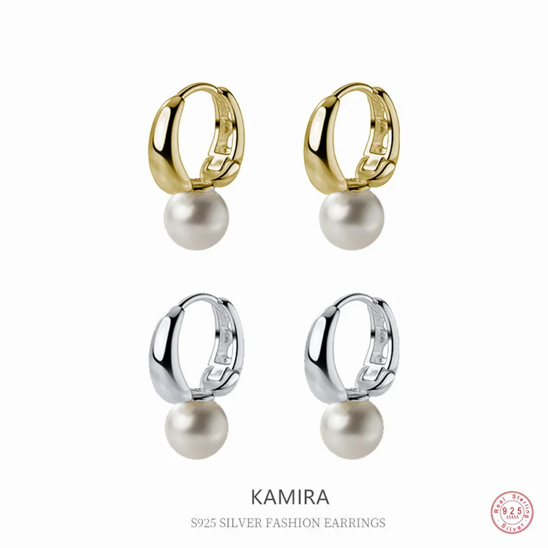 KAMIRA 925 Sterling Silver Luxury Wedding Jewelry Pearl Zircon Earrings for Women Elegant Pierced Earrings Banquet Party Jewelry
KAMIRA 925 Sterling Silver Luxury Wedding Jewelry Pearl Zircon Earrings for Women Elegant Pierced Earrings Banquet Party Jewelry