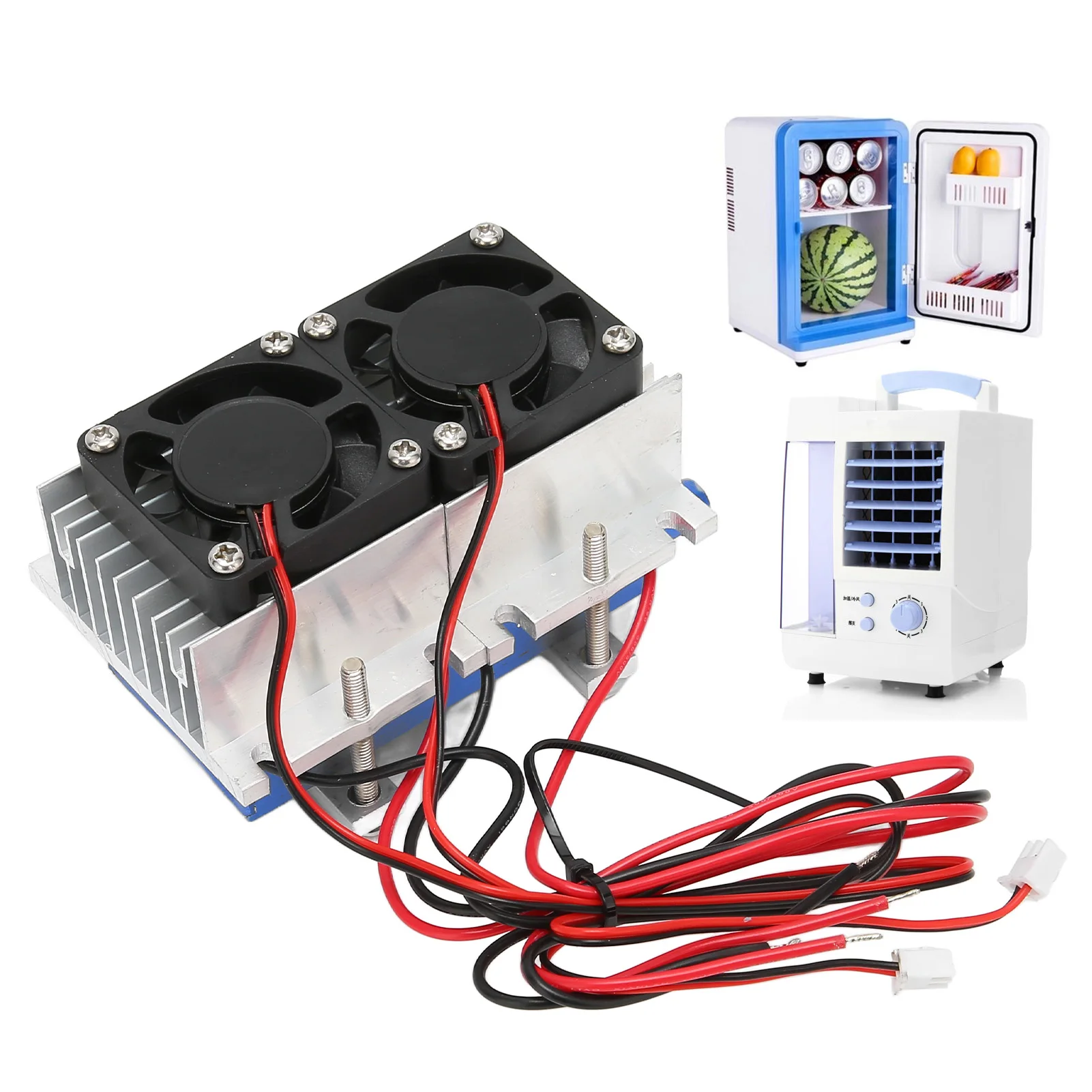 144W Thermoelectric Peltier Refrigeration Cooler 12V Semiconductor Air Conditioner Cooling System for Outdoor Indoor DIY
144W Thermoelectric Peltier Refrigeration Cooler 12V Semiconductor Air Conditioner Cooling System for Outdoor Indoor DIY