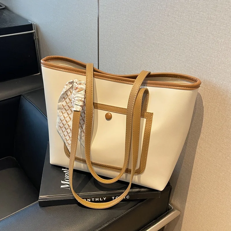 Women's Large Capacity Commuter Tote Bag 2024 New Fashion Versatile Single Shoulder Bag Casual Simple Style Polyester Fiber
Women's Large Capacity Commuter Tote Bag 2024 New Fashion Versatile Single Shoulder Bag Casual Simple Style Polyester Fiber