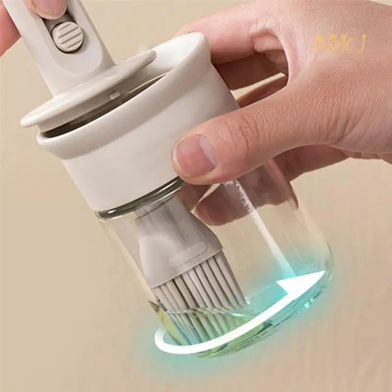 ABKJ-Adjustable Oil Brush Sauce Dispenser, Kitchen Cooking And Grilling Brush Kitchen Tools
ABKJ-Adjustable Oil Brush Sauce Dispenser, Kitchen Cooking And Grilling Brush Kitchen Tools