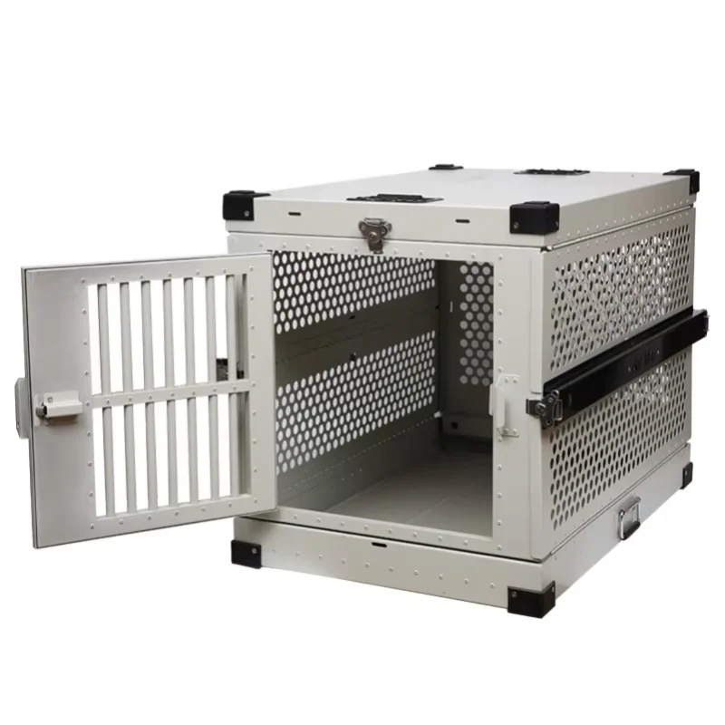 Aluminum Folding Dog Cat Cage Outdoor Portable Pet Dog Travel Carrier Car Airline Boarding Crates
Aluminum Folding Dog Cat Cage Outdoor Portable Pet Dog Travel Carrier Car Airline Boarding Crates