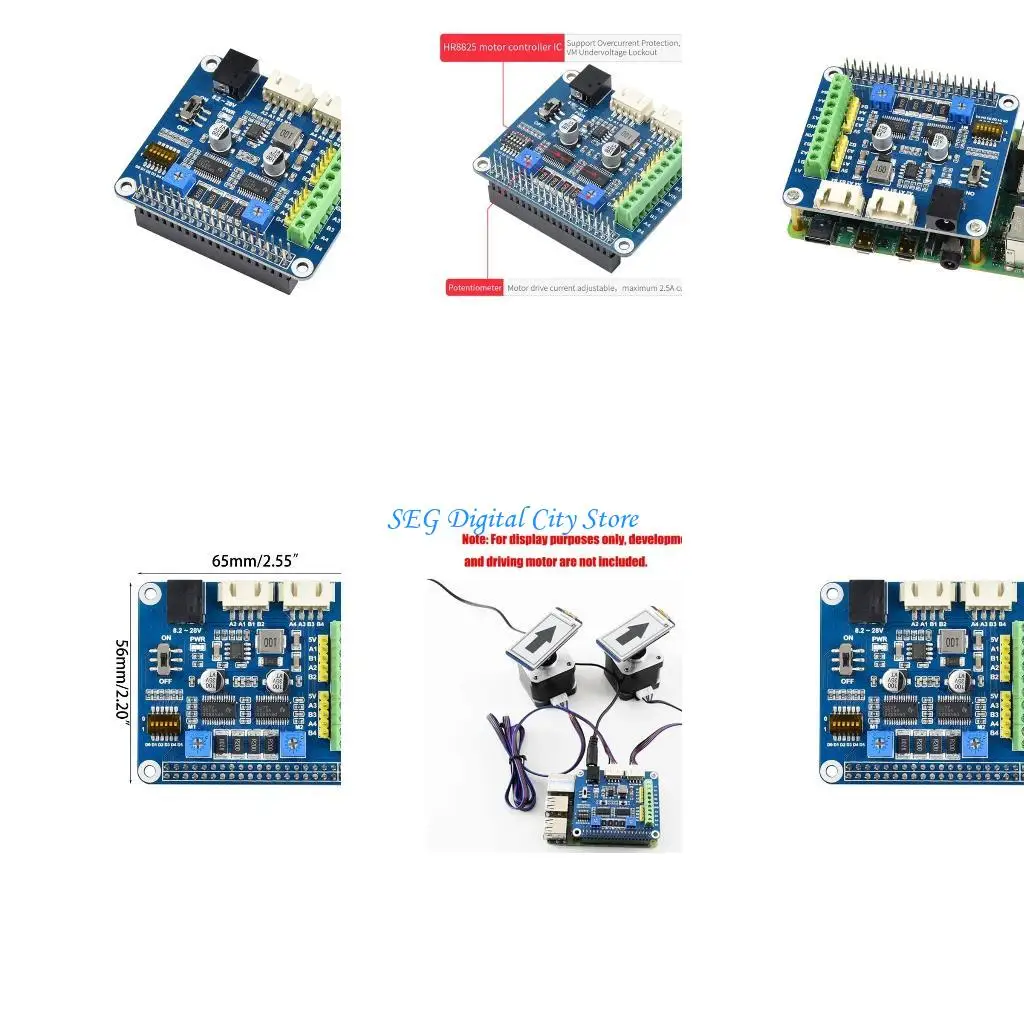 U75B Printer DRV8825 Stepper Motor Driver Control Panel Board Expansion Board Module for RaspberryPi 4 Motherboards
U75B Printer DRV8825 Stepper Motor Driver Control Panel Board Expansion Board Module for RaspberryPi 4 Motherboards