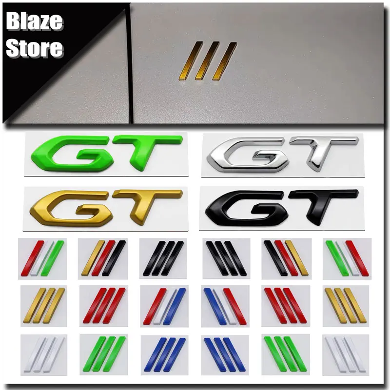 GT Racing Styling Emblem Metal Car Sticker Auto Body Decal Car Trunk Badge For Toyota Kia Peugeot VW Ford Mustang Accessories
GT Racing Styling Emblem Metal Car Sticker Auto Body Decal Car Trunk Badge For Toyota Kia Peugeot VW Ford Mustang Accessories