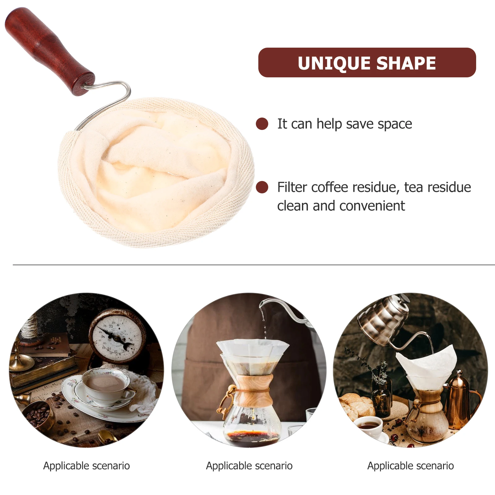 10Pcs Reusable Coffee Filter Bag Portable Cotton Filter Pouch Milk Tea Filter Tea Residue Coffee Filter
10Pcs Reusable Coffee Filter Bag Portable Cotton Filter Pouch Milk Tea Filter Tea Residue Coffee Filter